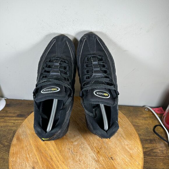 Air Max 95 Black Yellow Strike Mens Size 9.5 Shoes DO6704-001 main image 5